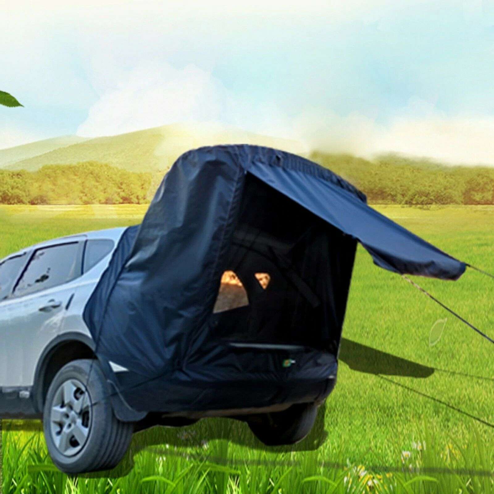 Cheap Goat Tents Car Truck Tent SUV Universal Self driving Car Tail Extension Tent Outdoor Mobile Rainproof Sun Protection Portable Camping Tent   